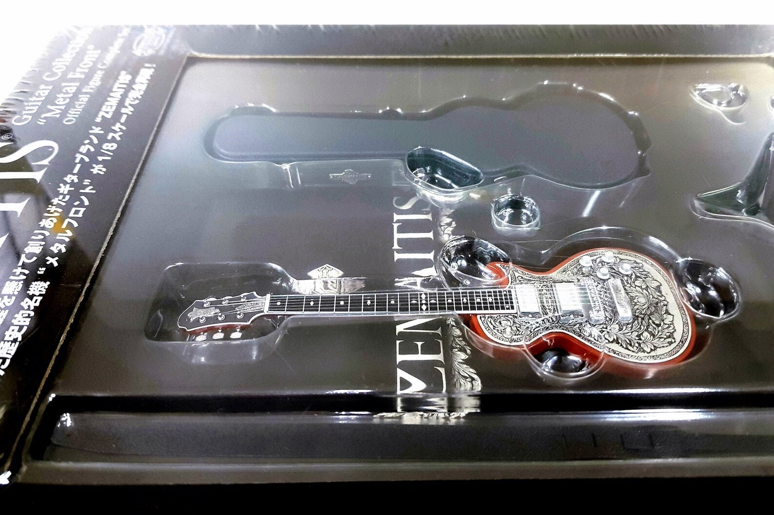 ギター　ミニチュア　ゼマイティス　まとめ売り 1/8スケールミニチュア『ZEMAITIS ギターコレクション メタル