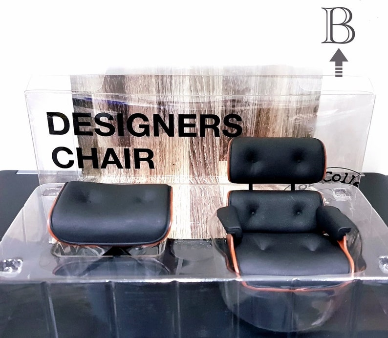 Original Miniature Designer Chair Collection 1/12 Scale Etsy