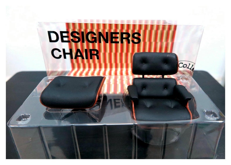 Original Miniature Designer Chair Collection 1/12 Scale Etsy