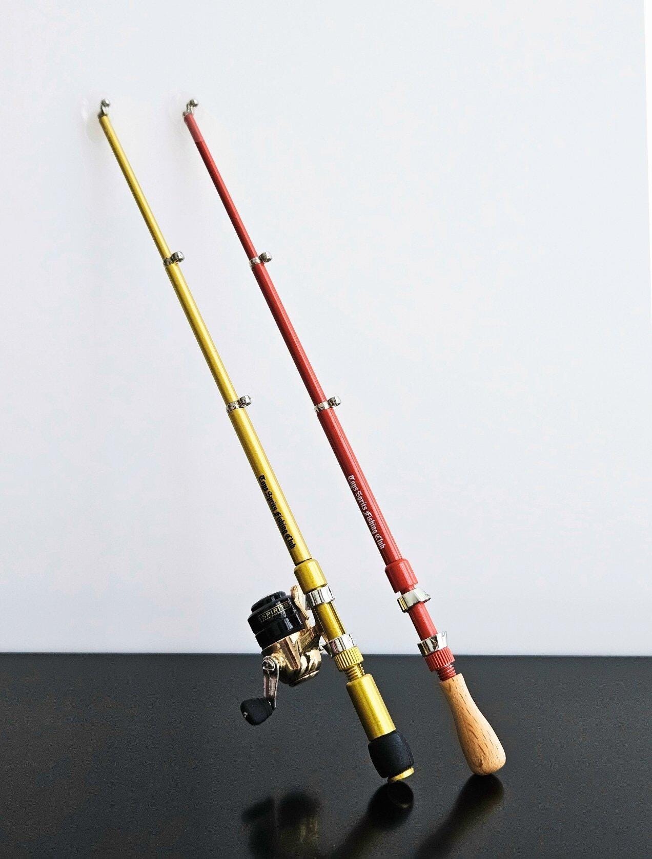 Mini Catch Real Catch! Miniature Mini Fishing Gear Mascot - Fishing Rod, Reel ...