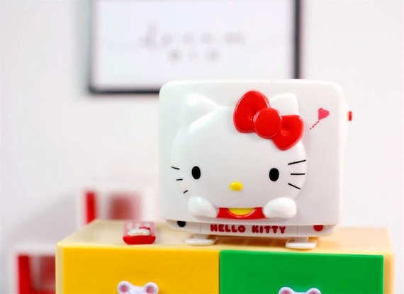 Hellokitty7v型TV Hello Kitty Hitachi 14CH-KT1 TV Monitor CRT Sanrio Limited