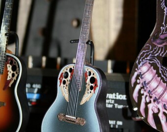 1/8 Scale Collectible Miniature Ovation Guitar Collection - Etsy
