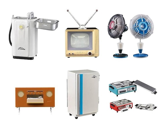 セール ドールハウス ミニチュア家電 レトロニクス 昭和30年代 東芝製