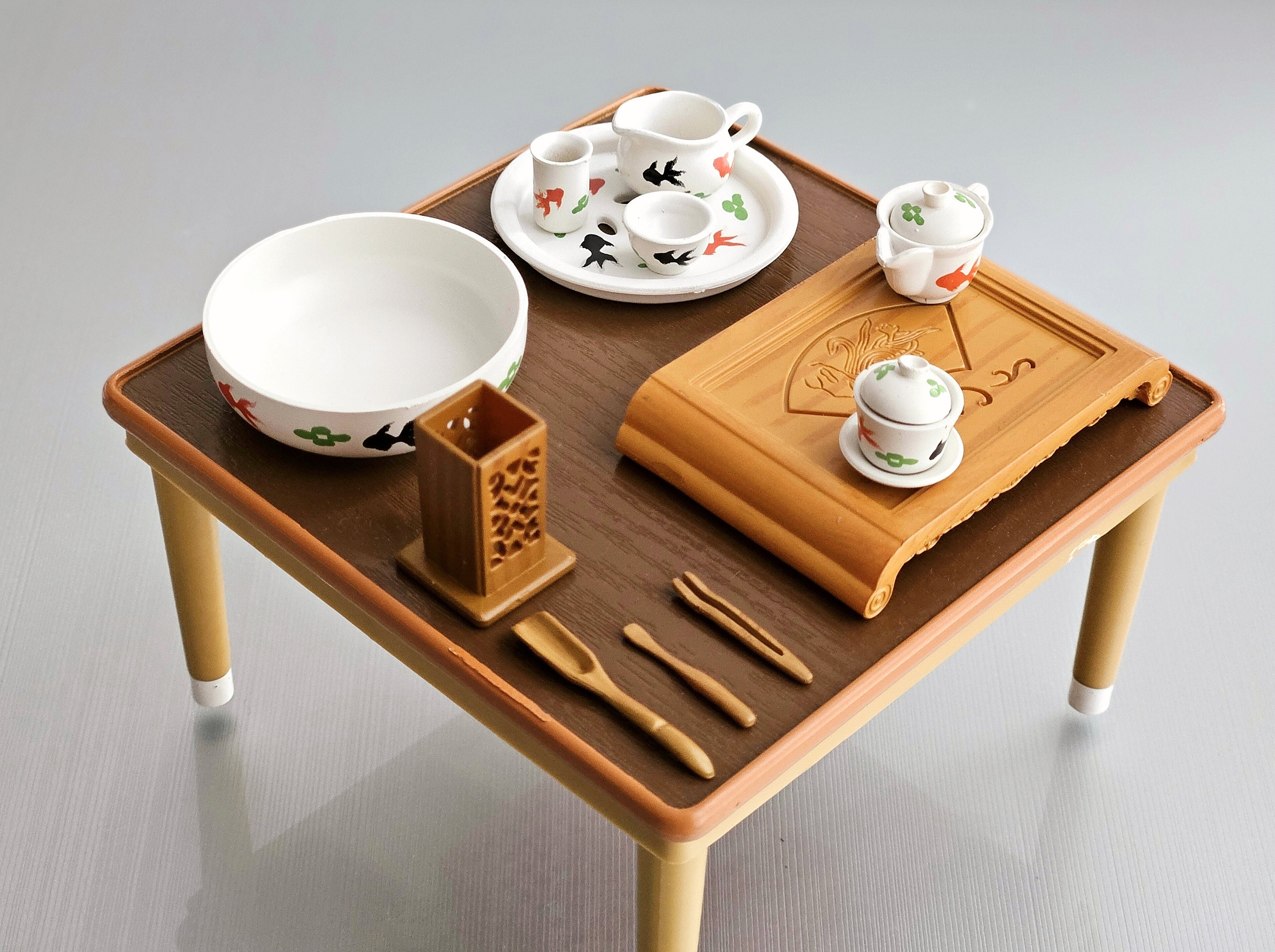 Re-ment Dollhouse Miniature Fairytale Kitchen Tableware Tea-set