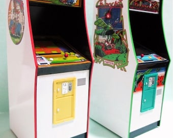 希少品 リブルラブル ミニポスター アーケードゲーム セール 1/12スケール ミニチュア ナムコ アーケードゲーム機