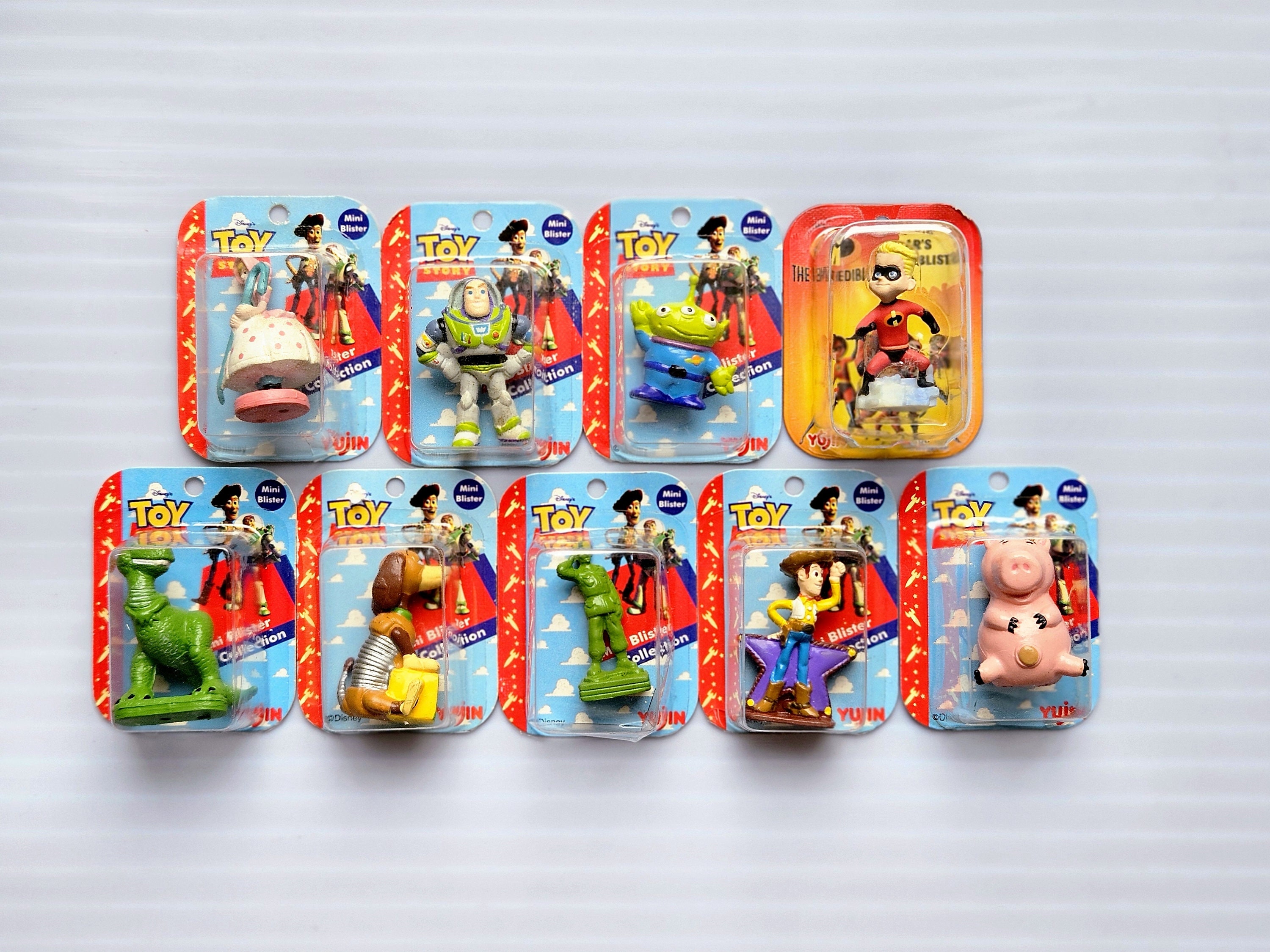 Bundle Sale Yujin Disney Toy Story + Incredible Miniature Mini