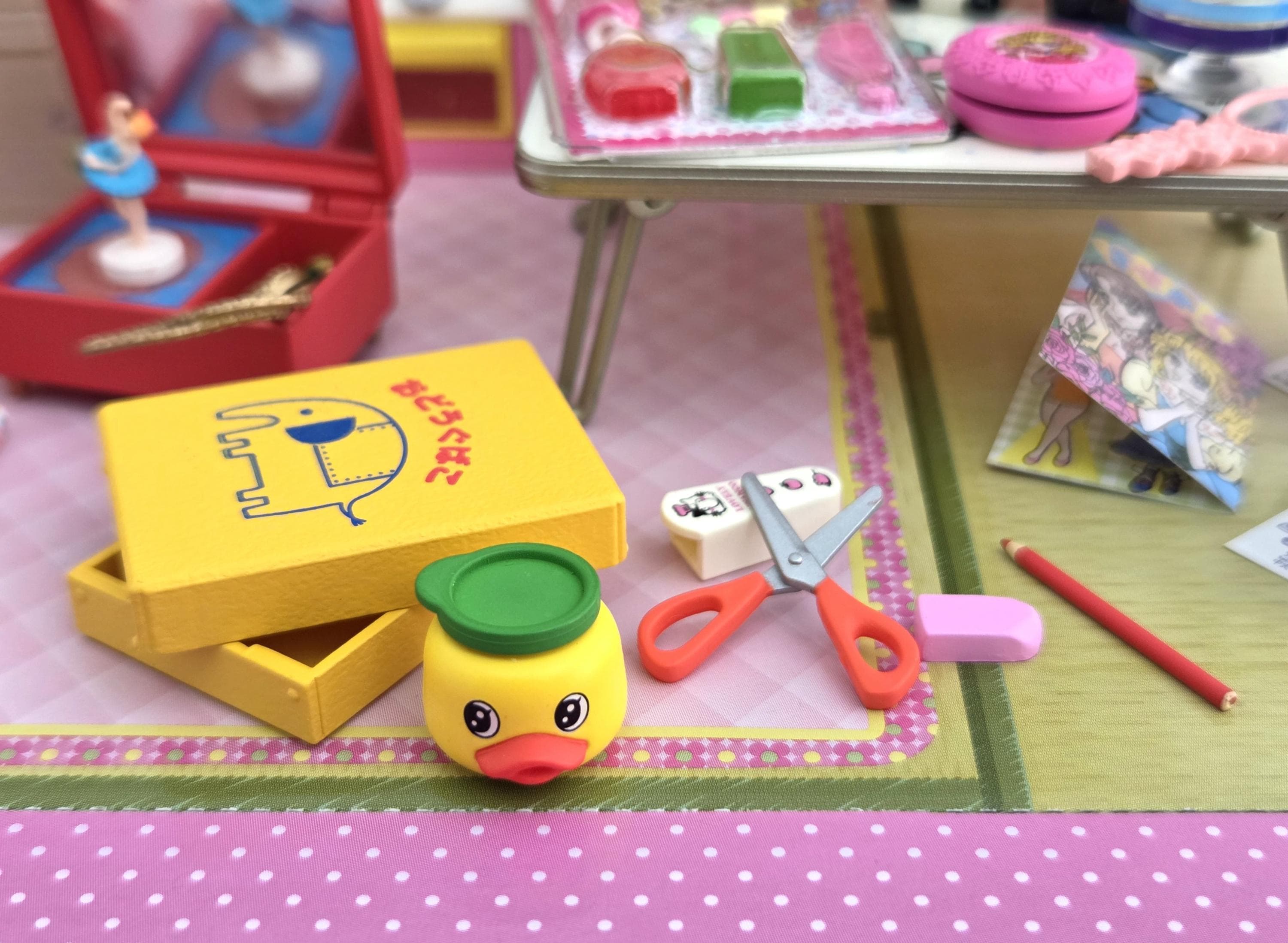 リーメント ドールハウス ミニチュアプチ 昭和レトロ 懐かしいお部屋の 