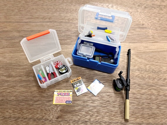 Dollhouse Miniature Fishing Mini Tackle Box, Lure Case, Fishing Tools and  Accessories -  Canada