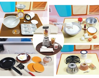 リーメント Re-ment Dollhouse Miniature Kitchen DIY & Food Preparation