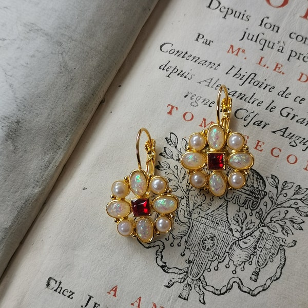 Renaissance earrings RCA "Botticelli"