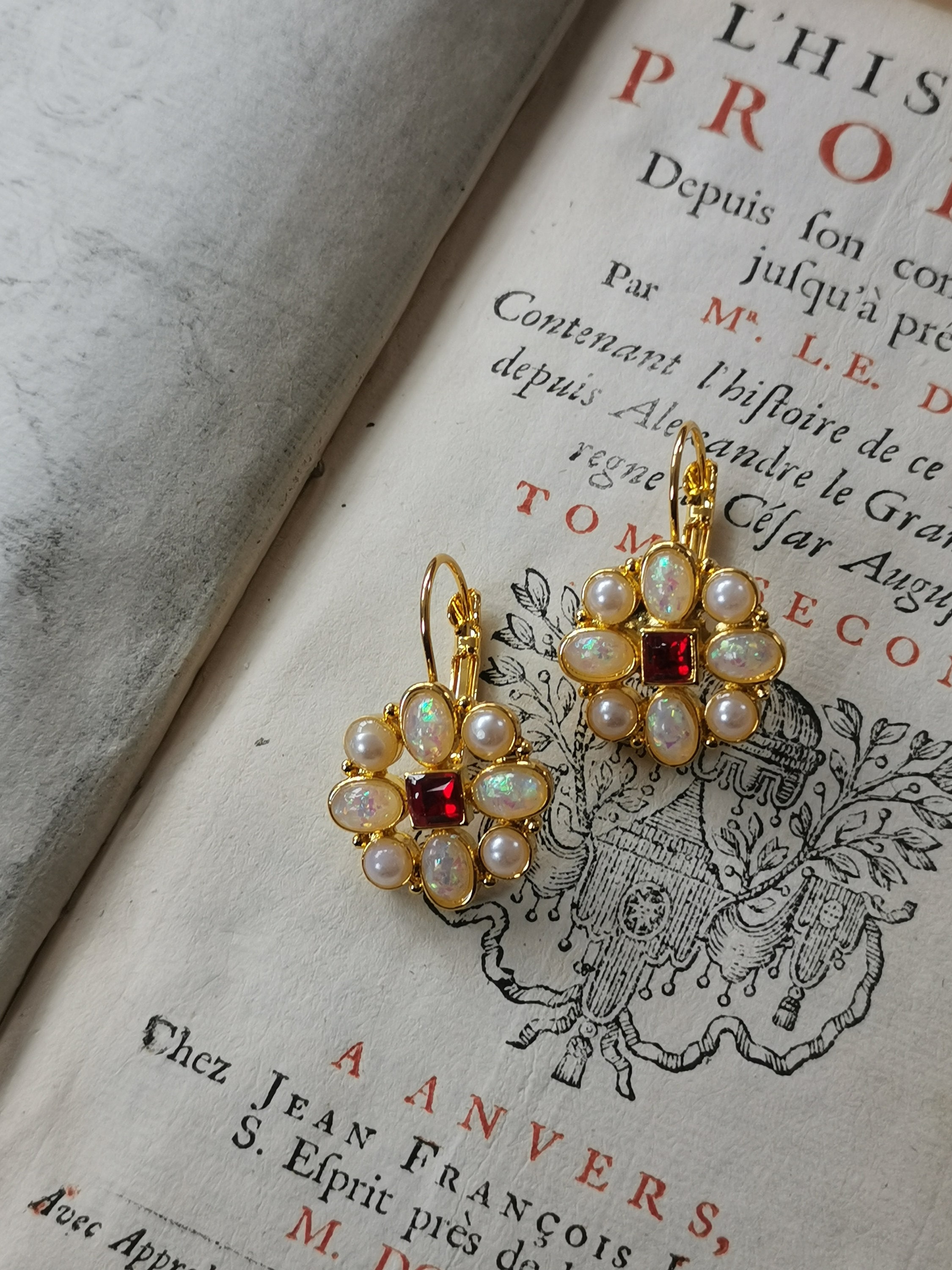 Orecchini Ascia In Argento E Acrilico - Foto 6