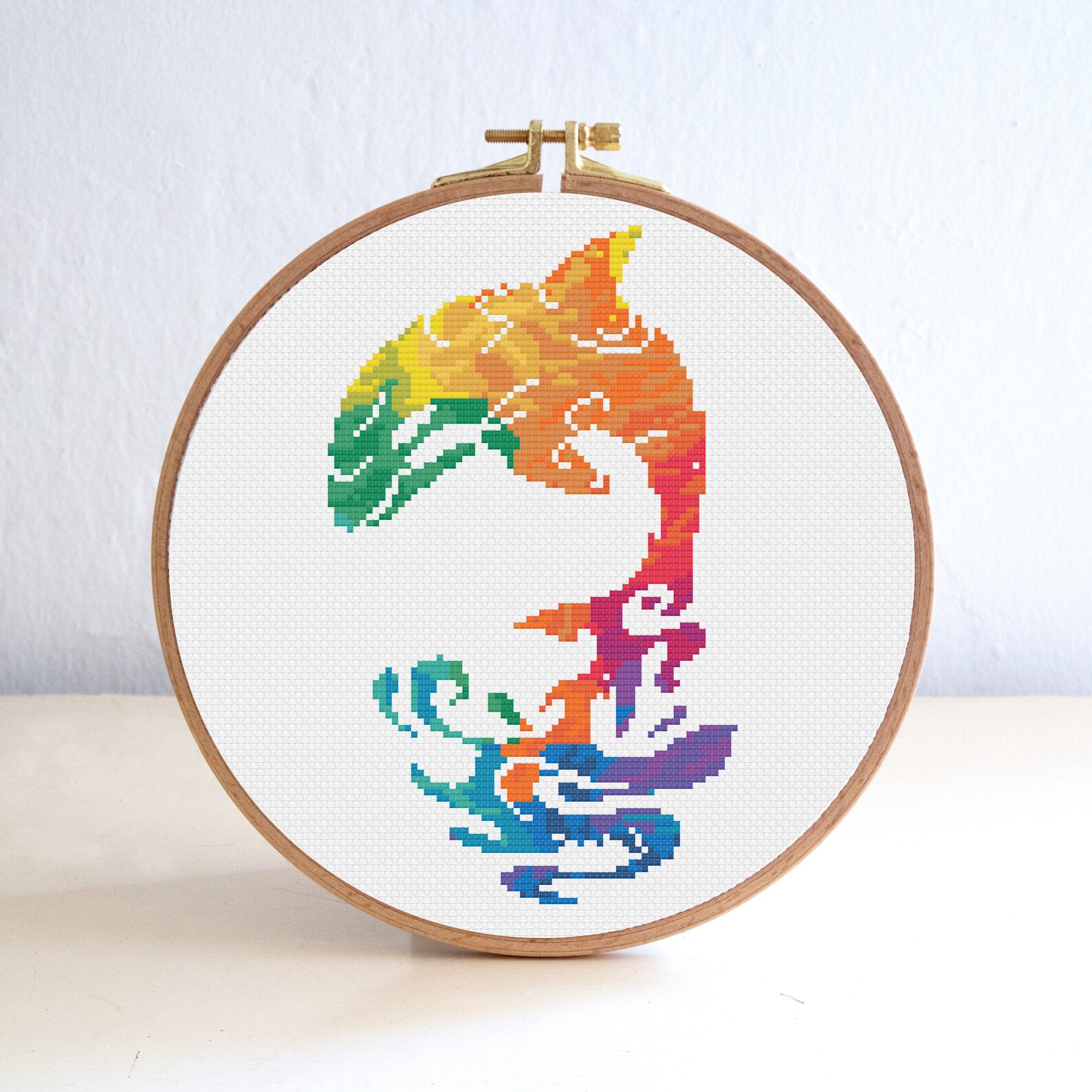 Sea Animals Cross Stitch Pattern Set , Octopus Watercolor Pattern ...