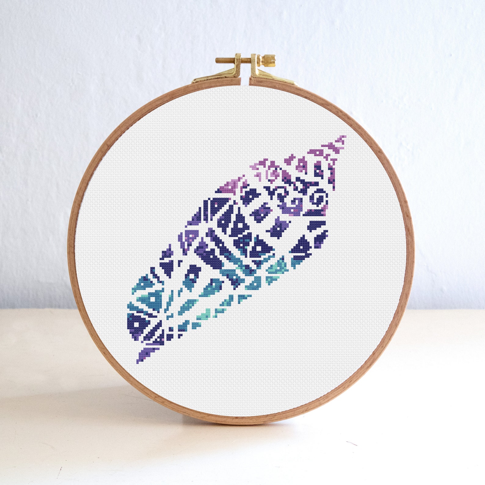 Mandala Sea Shell Cross Stitch Pattern Set , Beach Cross Stitch Pattern ...