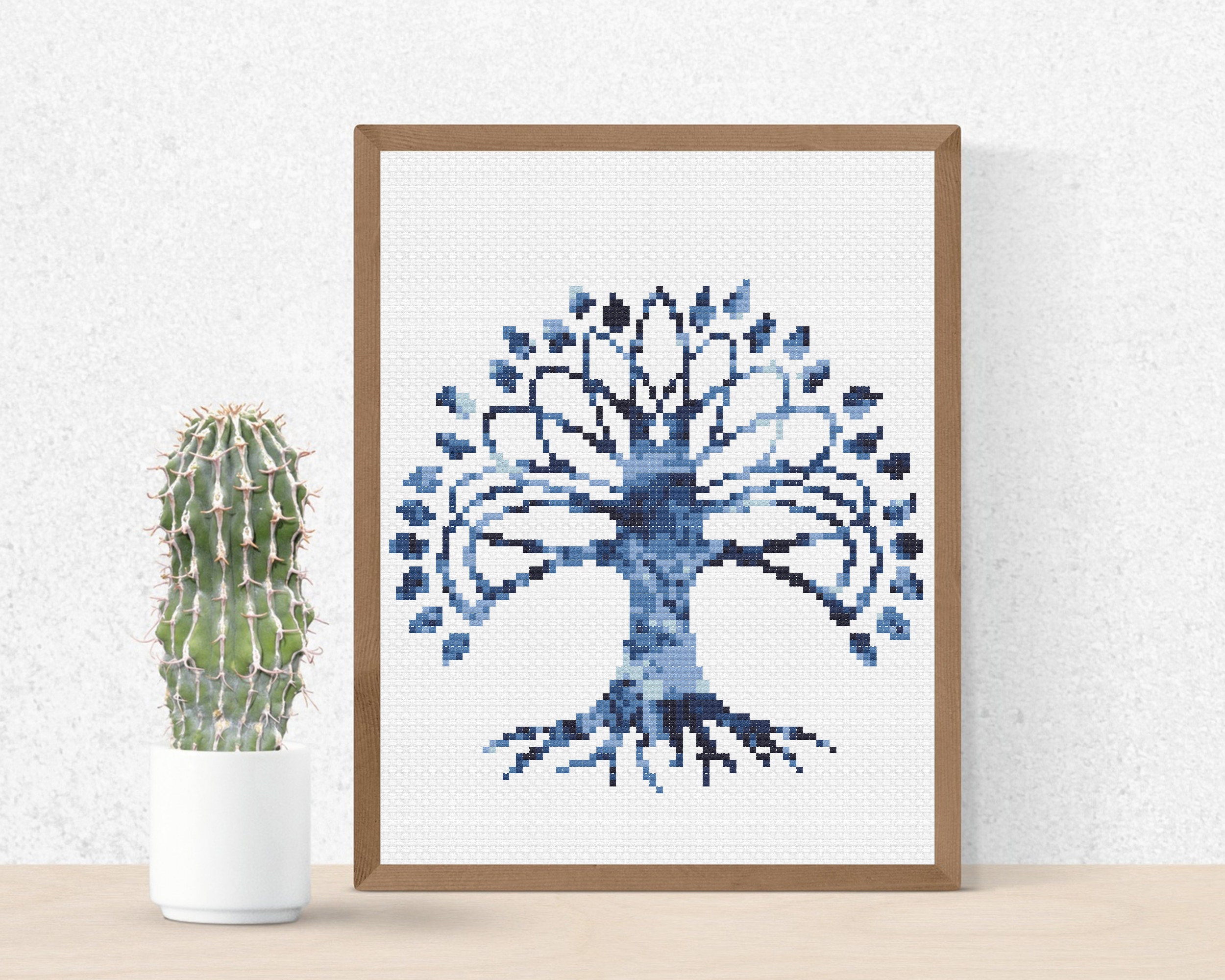 small tree of life cross stitch graph small tree of life cross stitch graph