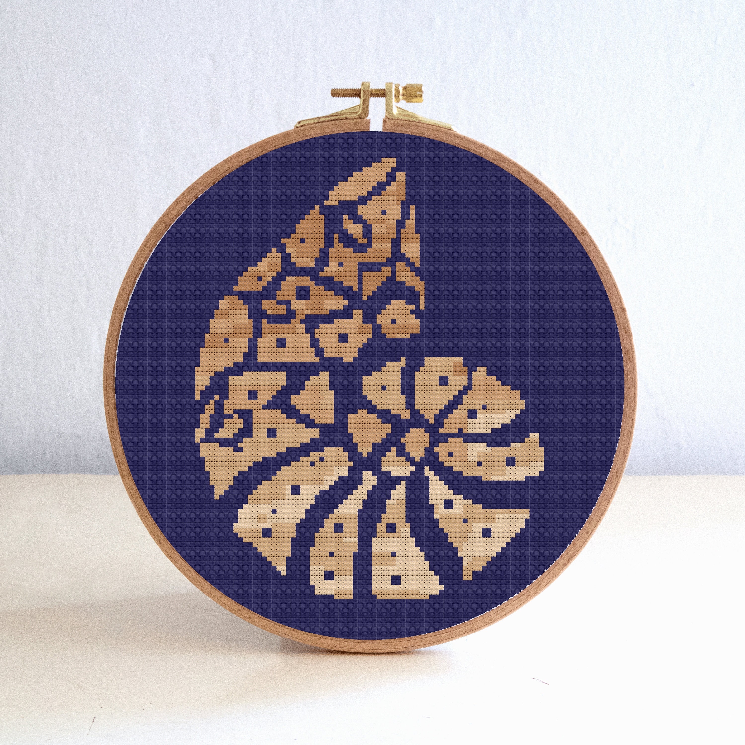 Mandala Sea Shell Cross Stitch Pattern Set Beach Cross | Etsy