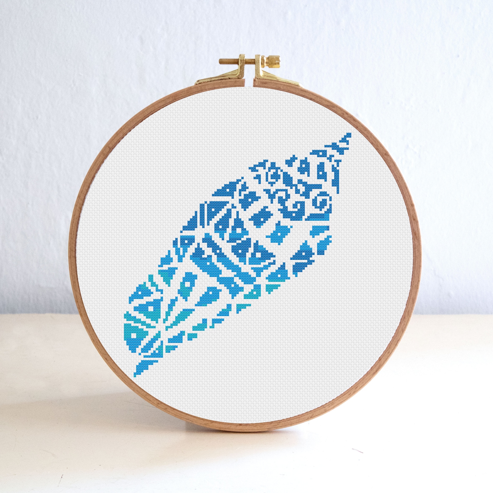 Mandala Sea Shell Cross Stitch Pattern Set , Beach Cross Stitch Pattern ...