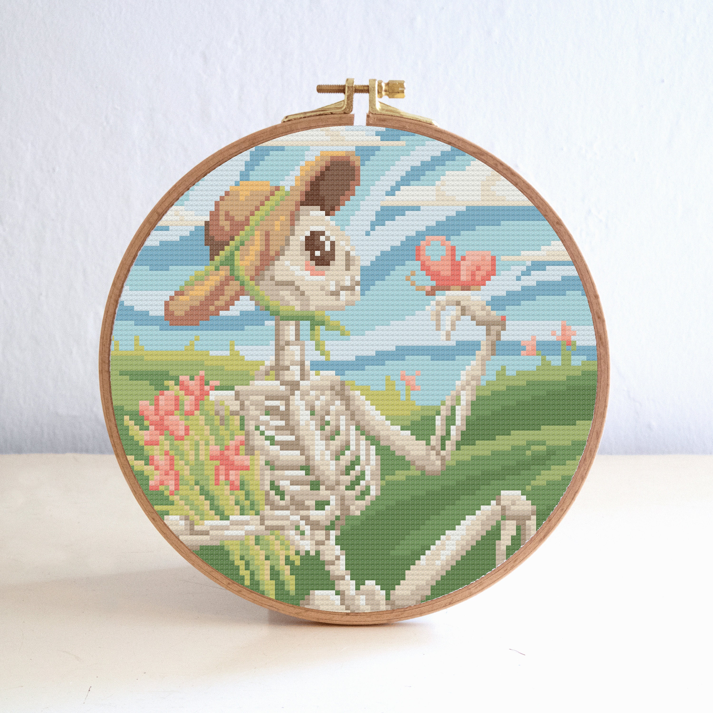 Skeletons Funny Cross Stitch Pattern Set | Gothic Halloween Cross ...