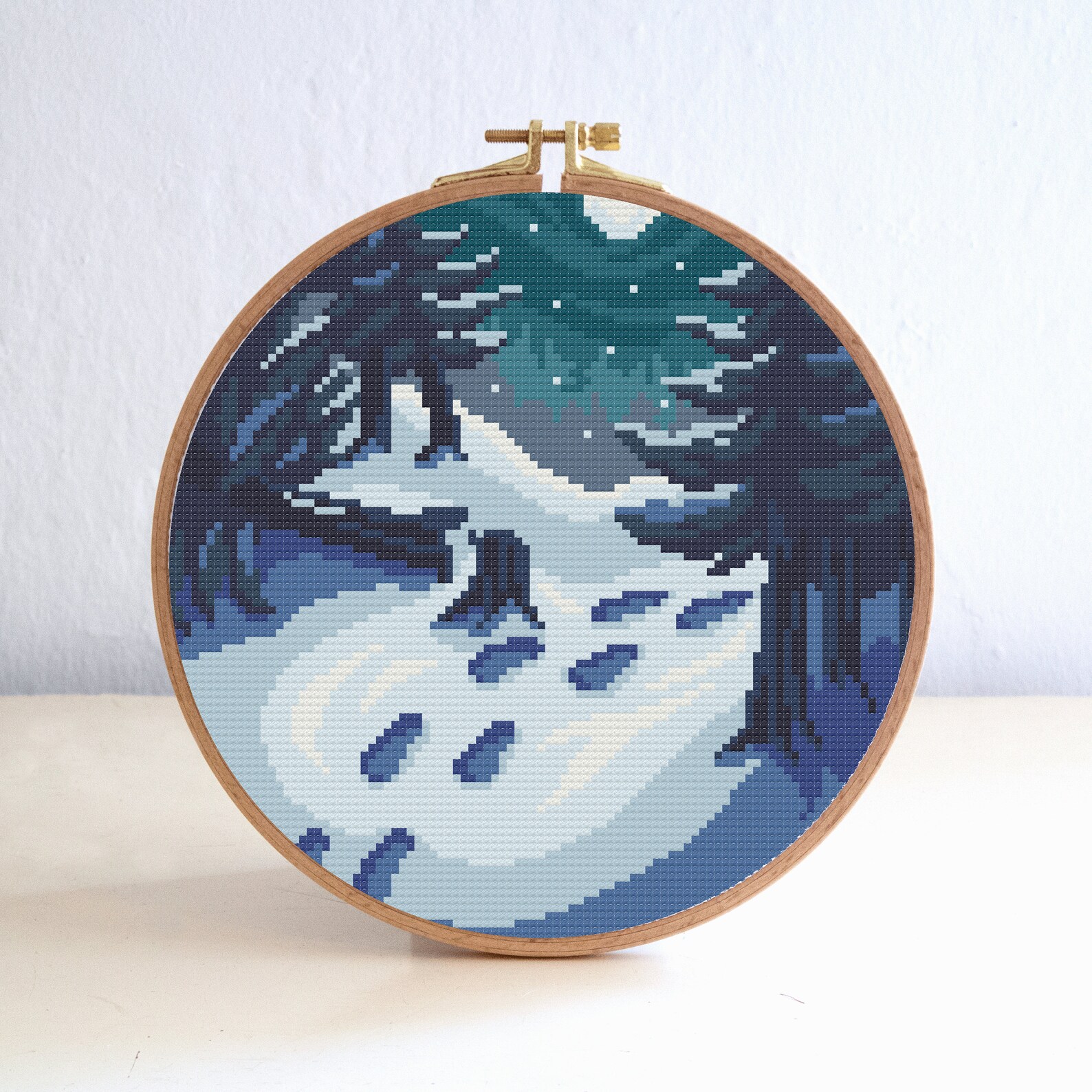 Nature Cross Stitch Pattern Set Easy Trees Landscape Pattern | Etsy