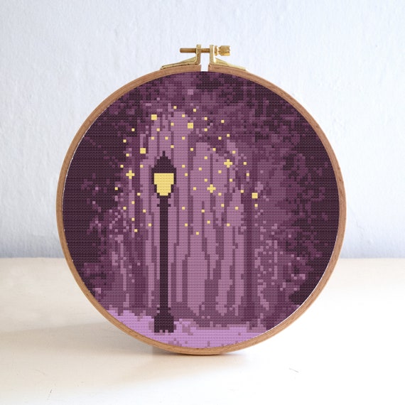 Cross cheap stitch lamp