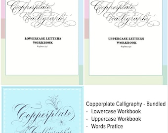 BUNDELSET - Koperplaatwerkboek en woordenoefening