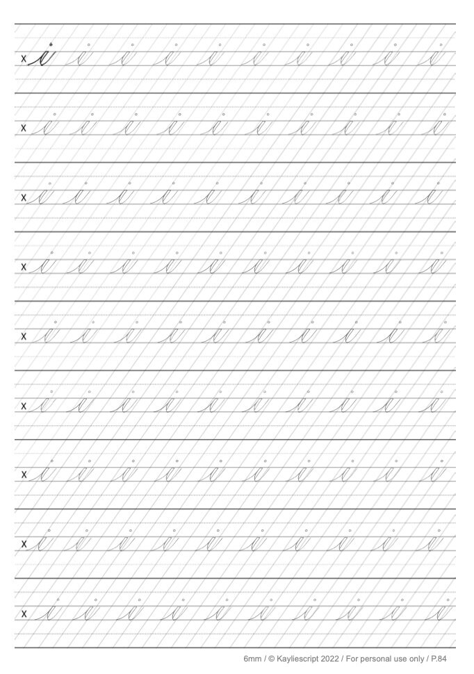 NEW Copperplate Calligraphy Lowercase Letters Workbook - Etsy