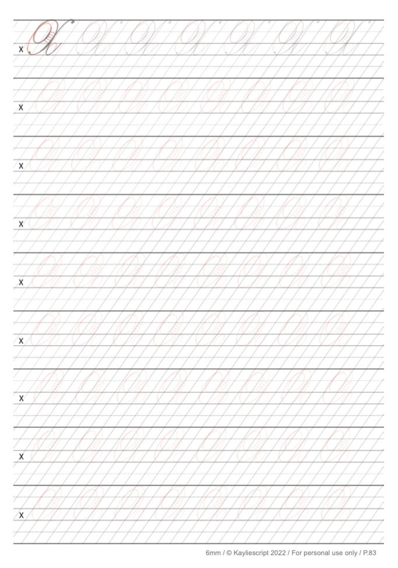Silver Writing Worksheet BUNDLE SET - Copperplate Workbook & Words Practice - Etsy