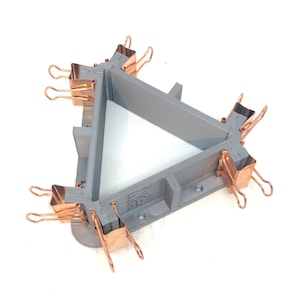 Silicone Mould Housings - Triangular, Multiple Sizes & heights