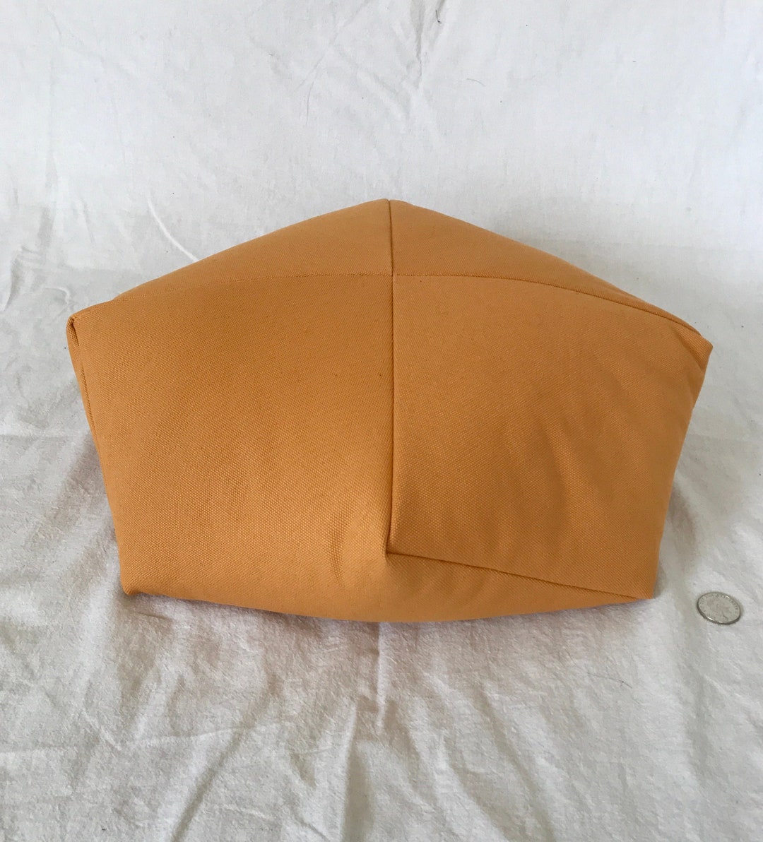 Deep Orange Floor Cushion medium - Etsy