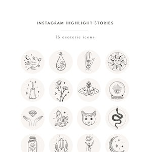 Instagram Highlight Story Templates Icons for Marketing - Etsy