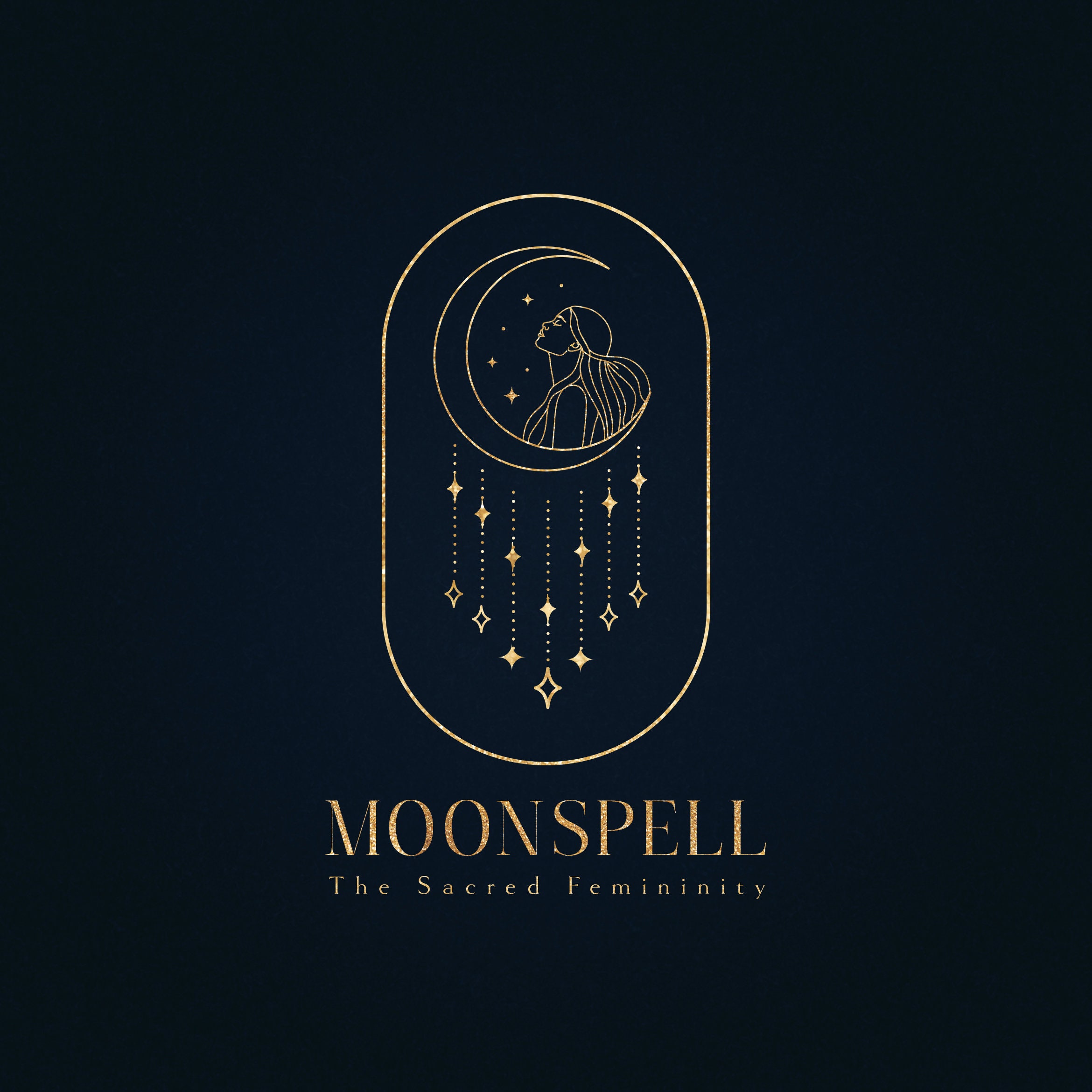 Moon Pattern Logo Moon Logo Design Ideas
