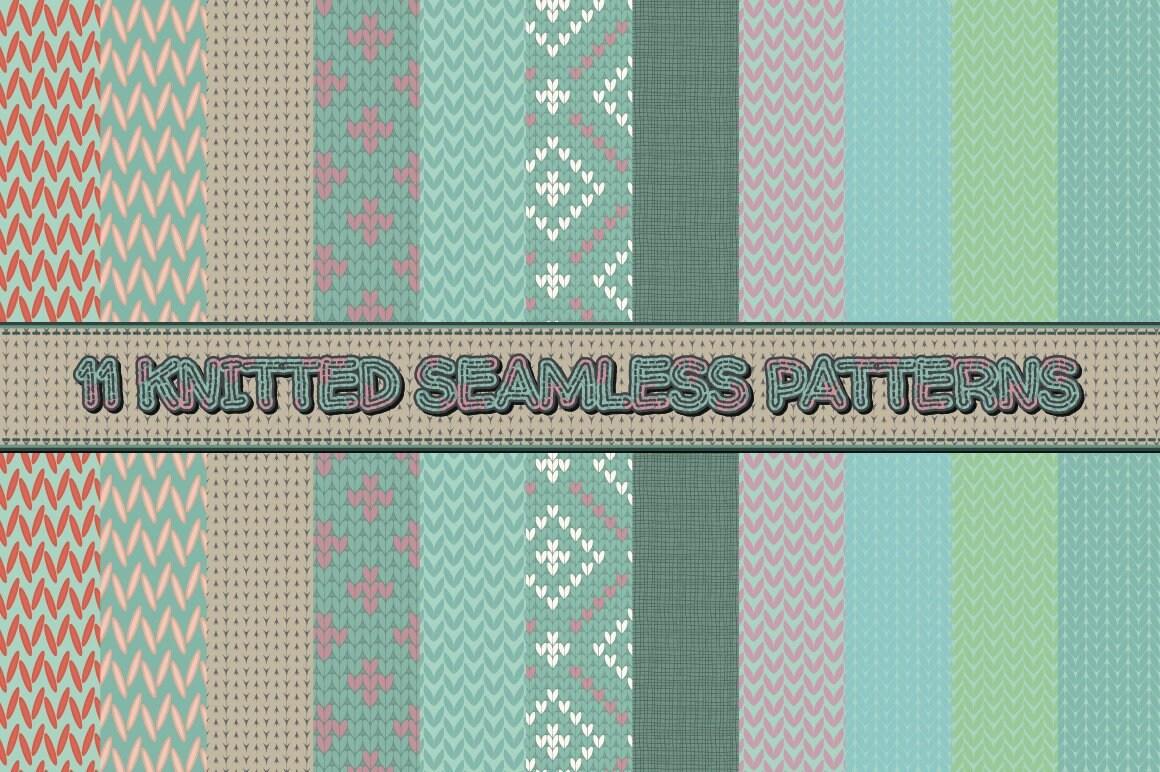 Knitted Text Effects is a Set of 20 Graphic Styles. Winter - Etsy
