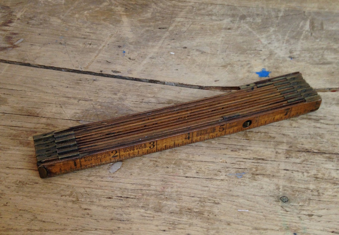 Rare Interlox Wooden Rule No.106 Master Rule Mfg.Co. Inc NYC | Etsy