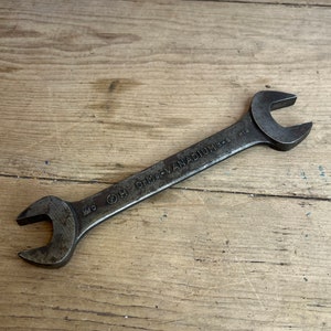 Vintage Osaka Tanko 17mm & 19mm Wrench Or Spanner. Great Condition.