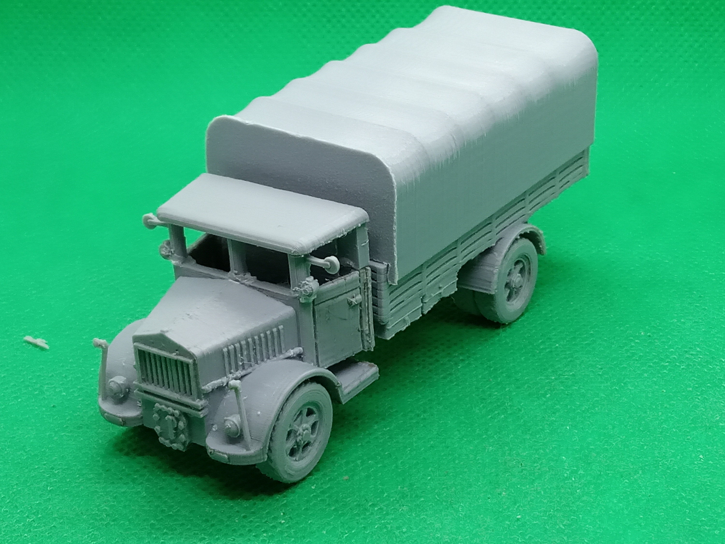 Maquette En Bois 3D - Camion Poids-Lourd 38 Cm