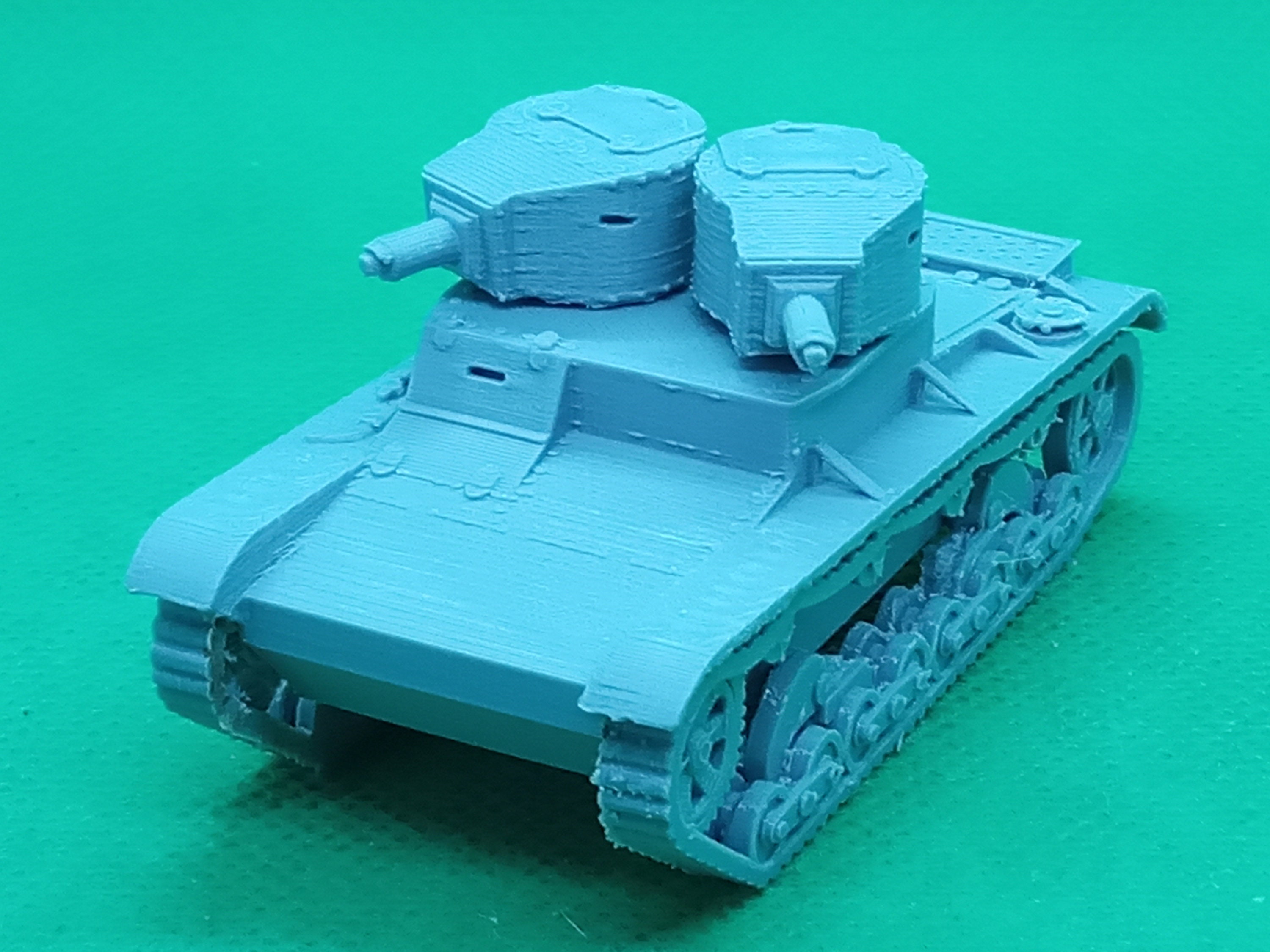 1/72 Scale Vickers 6ton Mk E A Light Tank used by Bolivia Etsy UK