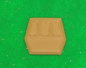 4 x 1/72 schaal Verenigde Staten M36 Jackson tankvernietiger geschutskoepel, Koreaanse oorlog, Indochina Wa, 3D-geprint, wargaming, modellering
