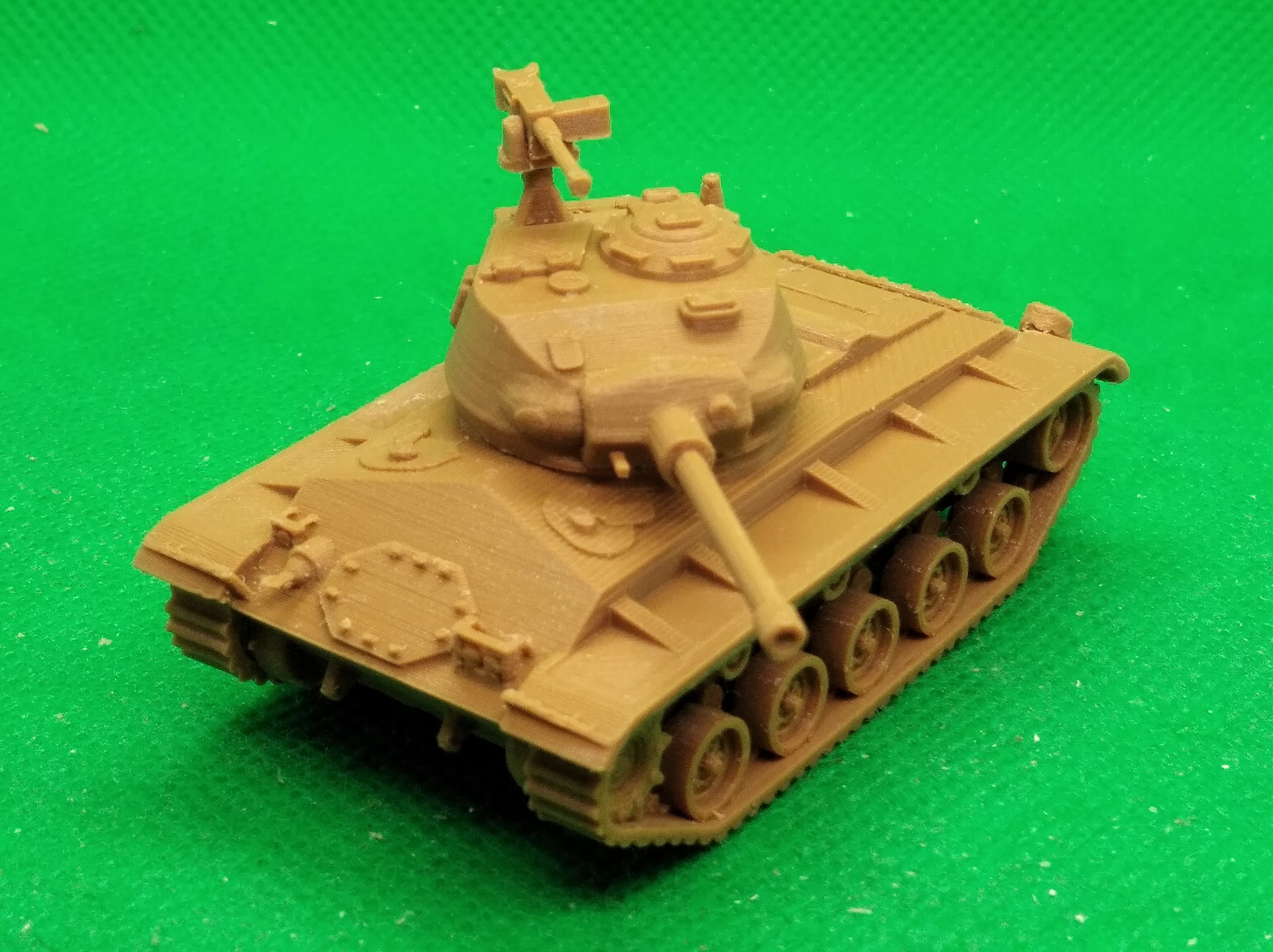 1/72スケールのアメリカM24チャーフィー軽戦車、第二次世界大戦