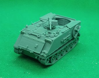 Schaal 1:72 Verenigde Staten M106A1 morteldrager, koude oorlog, Vietnamoorlog, Israëlische oorlogen, Oekraïne, 3D-geprint, wargaming, modellering