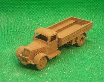 1/72 scale French Renault ADR  medium truck, World War Two, WW 2, Balkans, 3D printed, wargaming, modelling