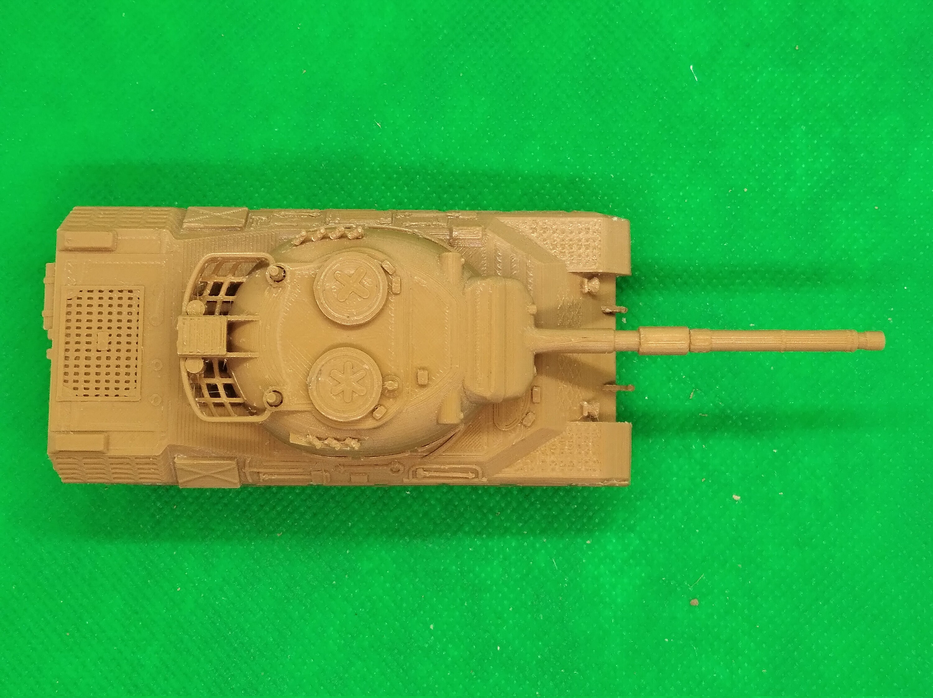 1/72スケールのドイツ軍レオパルト1A1主力戦車（第2～4バッチ製造