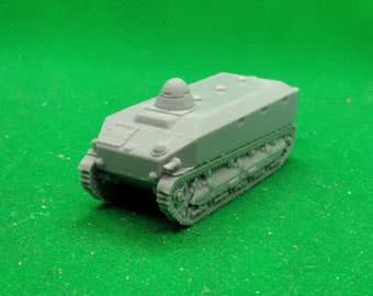1/72スケールのフランス製ルノーDAJ1装甲兵員輸送車プロトタイプ、第二次世界大戦、WW2、フランス侵攻、3Dプリント、ウォーゲーム、モデリング