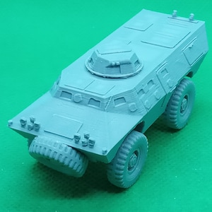 1/72 scale Portuguese Chaimite V200 Armored Personnel Carrier, Portuguese Colonial War, Ultramar War, 3D printed, wargaming, modelling