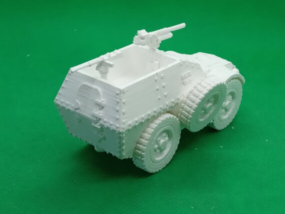 TWO 1:56 scale Italian AutoCarro Armored Cars suitablefor Bolt Action TWO 1:56 scale Italian AutoCarro Armored Cars suitablefor Bolt Action