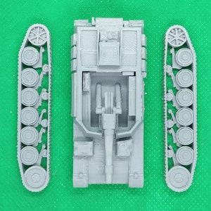 Maquette 1/72 Sturmpanzer II Bison Allemand Imprimée 3D - Non Peinte, Faite Main