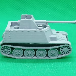 1/72 scale German Sd.Kfz 132 Marder II tank destroyer, World War Two, Eastern Front, Northern Africa, 3D printed, wargaming image 6
