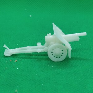 Hat 1/72 Scale WWII Skoda 75mm Mountain Gun Model Kit - Contains 1 Sprue - 8244 | UK