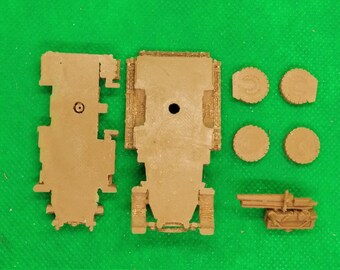 Autocannone 65/17 Sur Morris CS8 PREDA BELLICA – Maquette 1/35 Construite Et Peinte Par V. Lanna