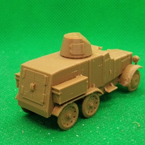 1/72 Scale Japanese Type 92 Chiyoda Armored Car, 2nd Sinojapanese War