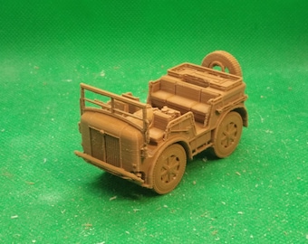 1/72 scale Italian Fiat SPA TM 40 medium artillery tractor, World War Two, WW 2, Northern Africa, 3D printed, wargaming, modelling