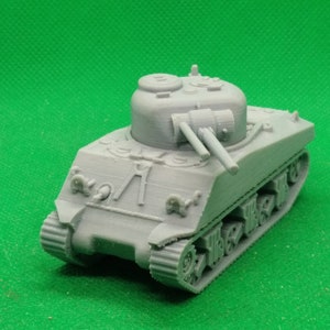 1/72 escala Estados Unidos Sherman M4A3R3 Zippo tanque lanzallamas, Segunda Guerra Mundial, Campaña del Pacífico, impreso en 3D, wargaming, modelo